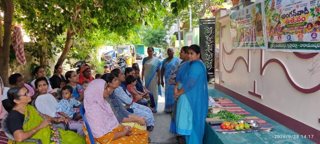 అంగన్వాడీ సేవలపై లబ్ధిదారులకు అవగాహన.. సూపర్వైజర్ ఎన్. నిర్మల పిలుపు