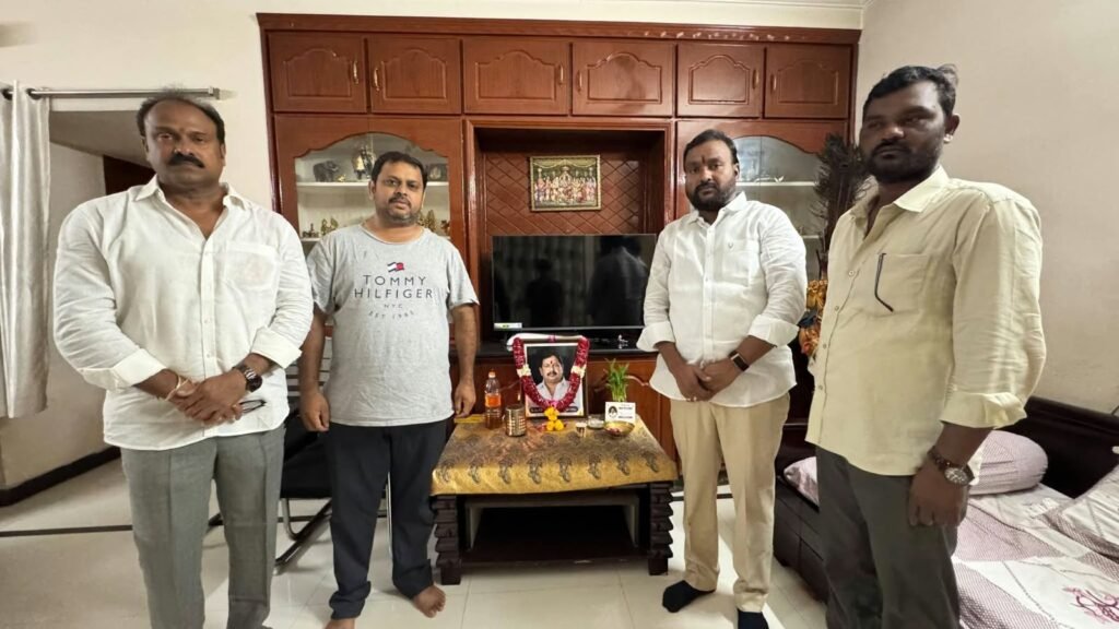 కాపునాడు జాతీయ అధ్యక్షులు గాళ్ళ సుబ్రహ్మణ్యం మృతికి జనసేన నేతల ఘన నివాళి