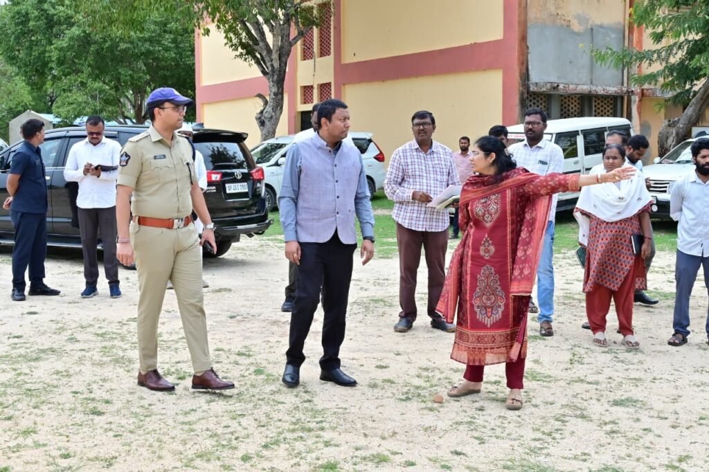 ముఖ్యమంత్రి చంద్రబాబు నాయుడు పర్యటన ఏర్పాట్లు పరిశీలన: అక్టోబర్ 2న అన్నమయ్య జిల్లాకు సీఎం రాక