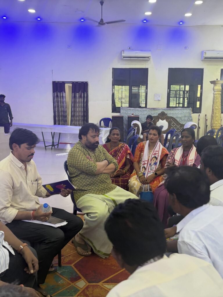 తిరుపతి జిల్లాలో స్థానిక సమరానికి జనసేన కసరత్తు: వెంకటగిరి, గూడూరులో ఆశావహుల వివరాల సేకరణ