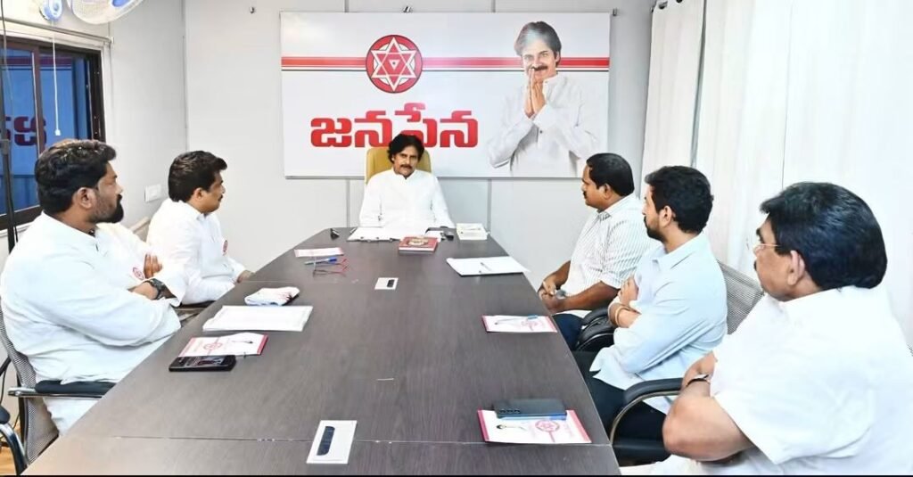 స్థానిక సంస్థల ఎన్నికలపై జనసేన దృష్టి: కేంద్ర కోఆర్డినేషన్ కమిటీతో పవన్ కళ్యాణ్ కీలక సమావేశం
