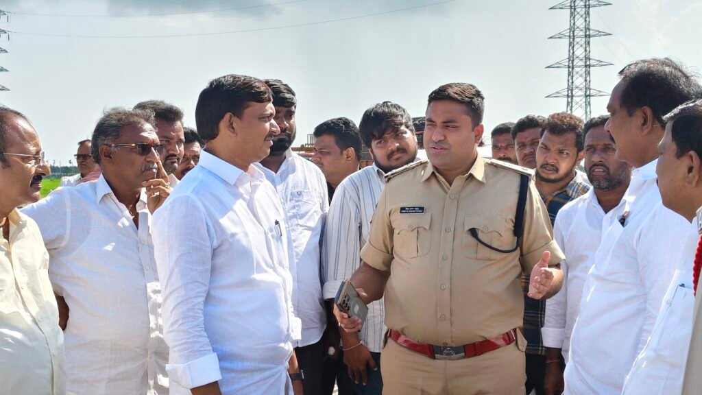పెడనలో మంత్రి నారా లోకేష్ పర్యటన ఏర్పాట్ల పరిశీలన: ఎమ్మెల్యే కాగిత కృష్ణప్రసాద్ ఆదేశాలు