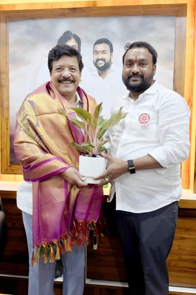 రాష్ట్ర పర్యాటక, సాంస్కృతిక శాఖ మంత్రి కందుల దుర్గేష్‌కు ఘనంగా జన్మదిన శుభాకాంక్షలు తెలిపిన జనసేన నేత అమ్మిశెట్టి వాసు