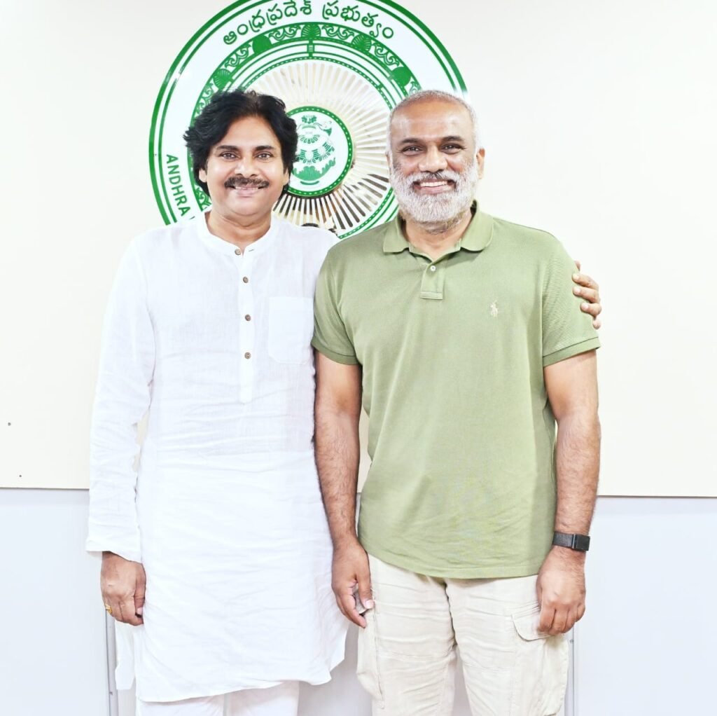 డిప్యూటీ సీఎం పవన్ కళ్యాణ్‌తో వంగవీటి రాధా ఆత్మీయ భేటీ: మంగళగిరి క్యాంపు కార్యాలయంలో కీలక చర్చలు.. పీఆర్పీ నాటి జ్ఞాపకాలు నెమరువేత!