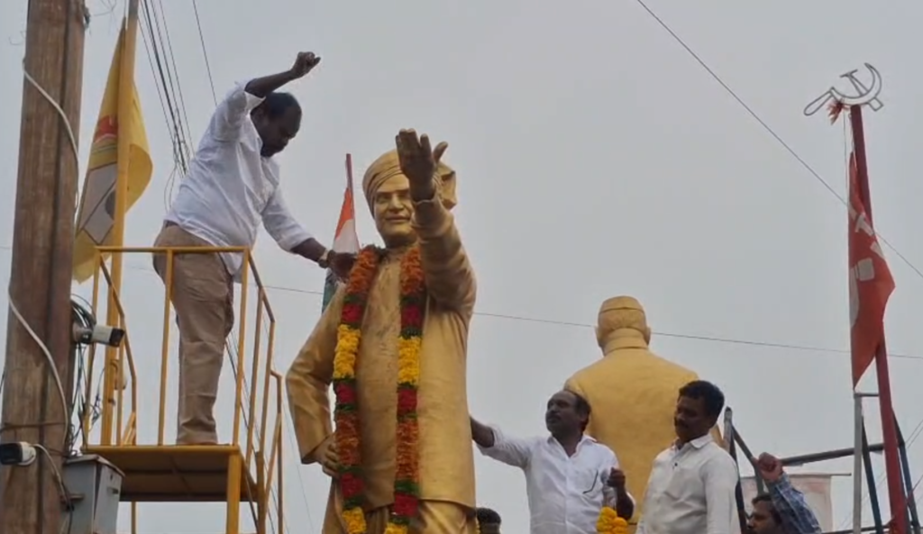 తిరువూరు మధిర రోడ్డుకు మహర్దశ.. రూ. 14 కోట్ల పనులకు సీఎం చంద్రబాబు వర్చువల్ శంకుస్థాపన, భూమిపూజ చేసిన ఎమ్మెల్యే కొలికపూడి
