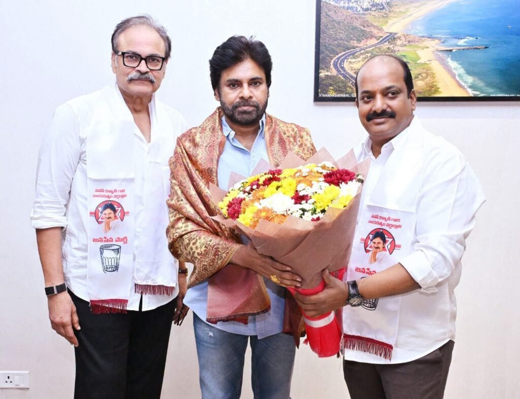 రాజ్యసభ సభ్యుడు లింగమనేని రమేష్‌కు జన్మదిన శుభాకాంక్షలు తెలిపిన ఎమ్మెల్సీ నాగబాబు