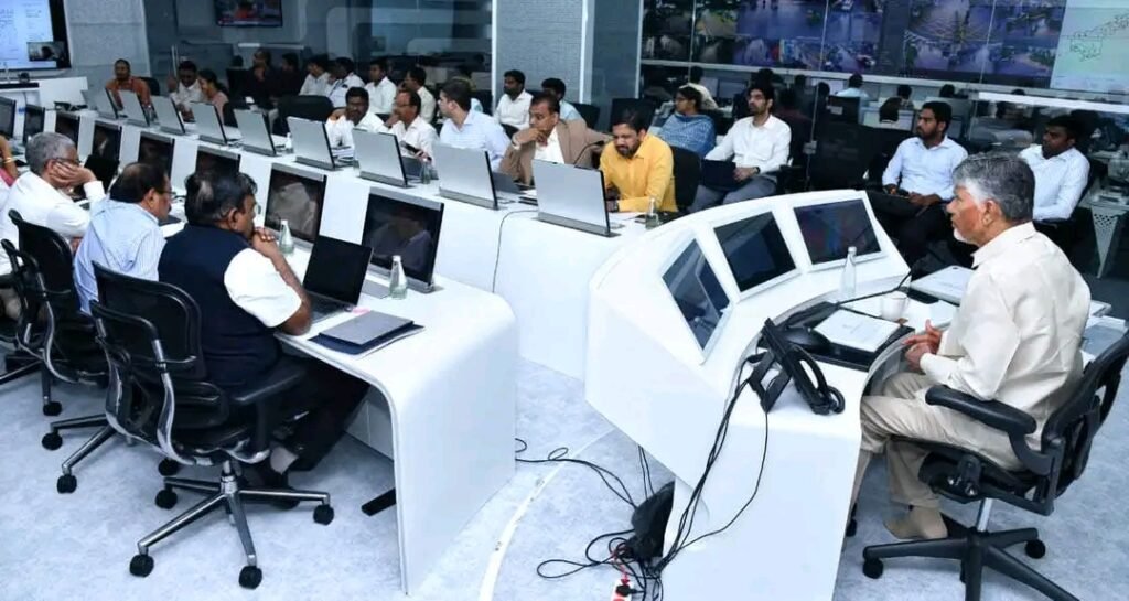 సీఎం చంద్రబాబు అధ్యక్షతన ఆర్టీజీఎస్ ఉన్నత స్థాయి సమీక్ష.. వర్చువల్‌గా హాజరైన మంత్రి కొలుసు పార్థసారథి