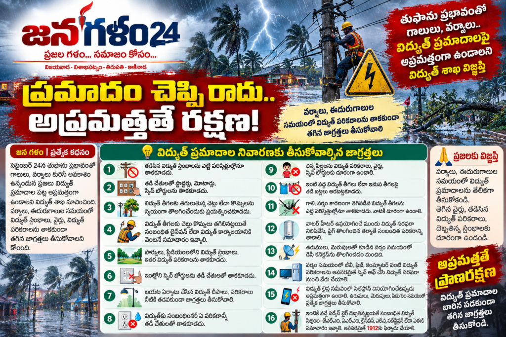 ప్రమాదం చెప్పి రాదు.. అప్రమత్తతే రక్షణ!