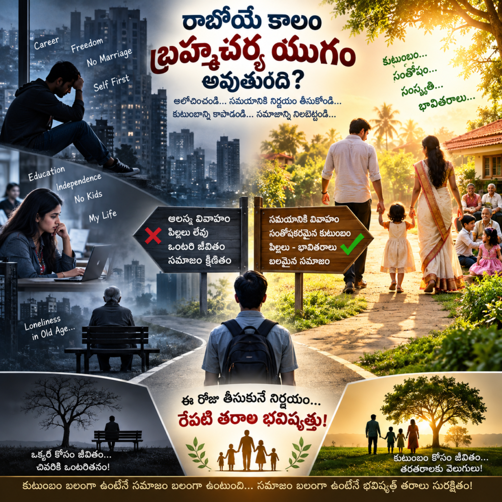 రాబోయే కాలం ‘బ్రహ్మచర్య యుగం’ కానుందా?: యువతలో మారుతున్న ఆలోచనా సరళిపై అంతర్జాతీయ అధ్యయనాల హెచ్చరిక