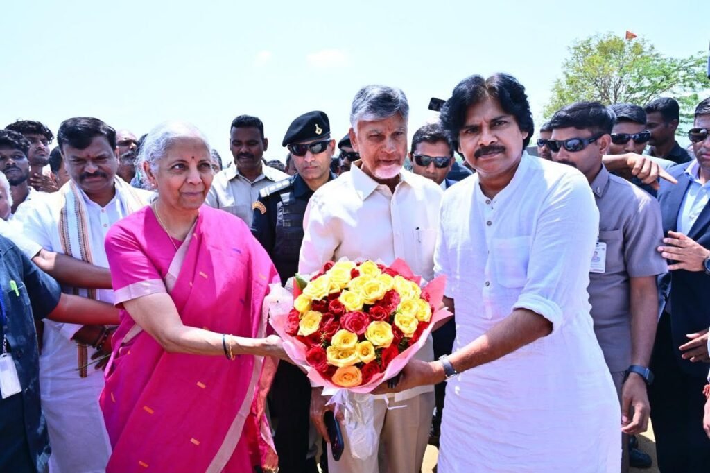మదనపల్లిలో గ్లోబల్ హార్టికల్చర్ హబ్ ప్రారంభోత్సవం.. కేంద్ర మంత్రి నిర్మలా సీతారామన్‌కు ఘన స్వాగతం పలికిన సీఎం చంద్రబాబు, డిప్యూటీ సీఎం పవన్ కళ్యాణ్