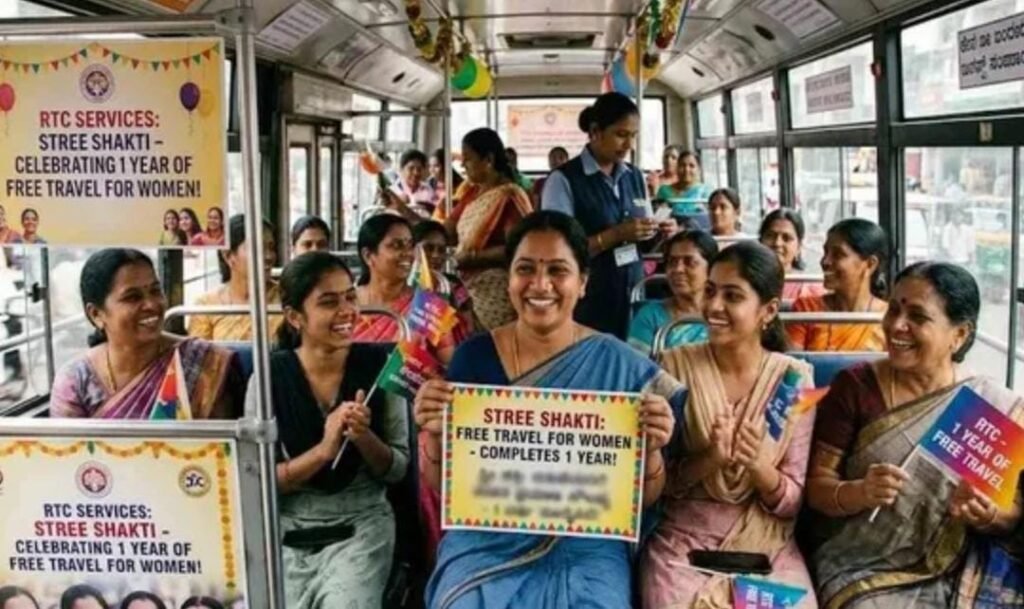 స్త్రీ శక్తి పథకంలో చారిత్రాత్మక మైలురాయి.. వంద కోట్లకు పైగా ఉచిత ప్రయాణాలు పూర్తి చేసుకున్న మహిళలు, ఆర్టీసీ సిబ్బందిని అభినందించిన ఛైర్మన్ కొనకళ్ల నారాయణరావు