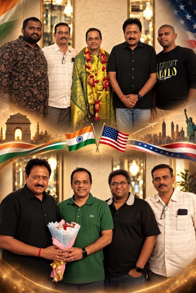 అమెరికాలో ఘన సత్కారం అందుకున్న క్వాడ్రెంట్ సంస్థ అధినేత గంగిపాముల భాస్కర్.. తెలుగు యువతకు ఉపాధి కల్పిస్తూ ఆదర్శప్రాయంగా నిలుస్తున్నారంటూ ప్రశంస
