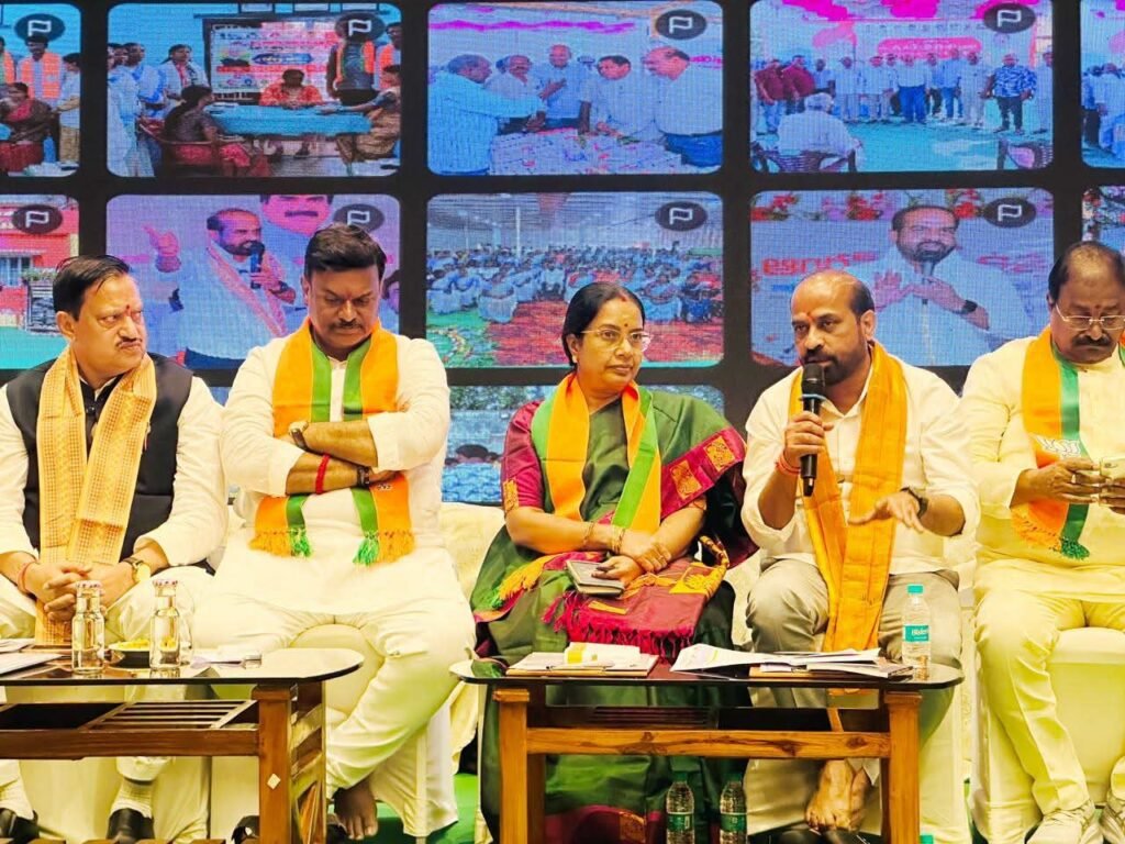 విజయవాడలో బీజేపీ రాష్ట్ర పదాధికారుల కీలక సమావేశం… ‘సేవా సంకల్ప్ అభియాన్’ పురోగతిపై సమీక్ష