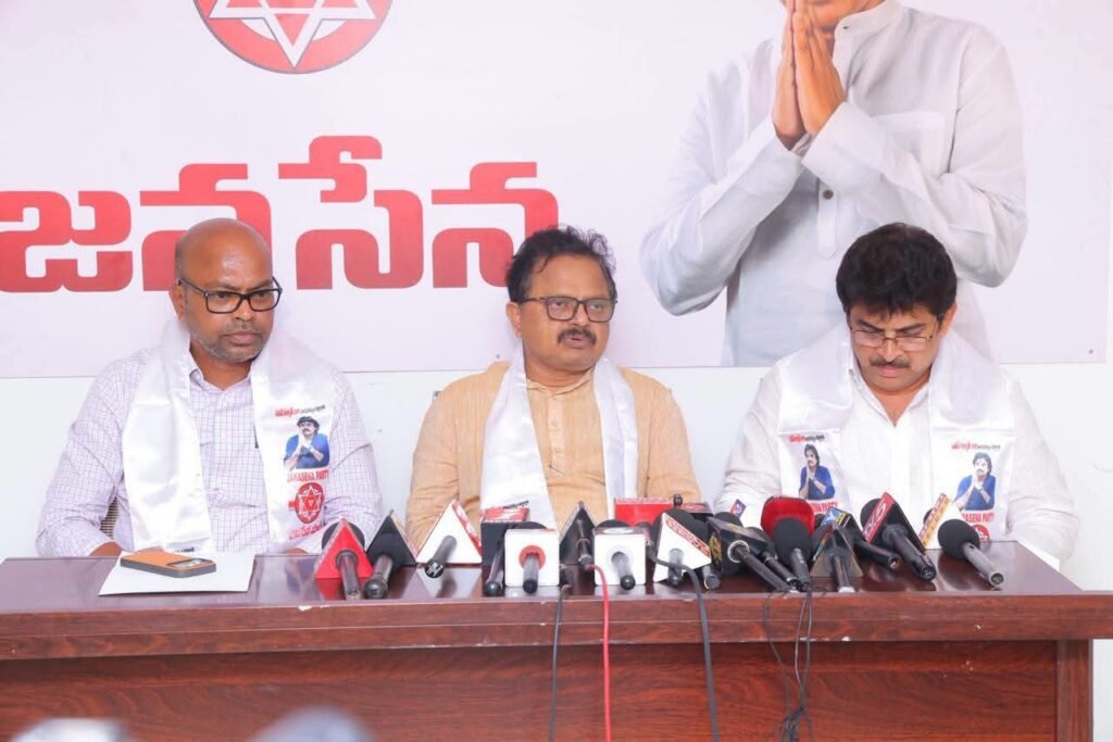 ​స్థానిక ఎన్నికల్లో సామరస్య వాతావరణం చెడగొట్టాలని వైసీపీ కుట్ర: పిల్ల చేష్టలు మానుకోవాలని జనసేన నేతల హెచ్చరిక.. ఎన్నికల నియమావళి కాలరాసిన ఎంపీపై చర్యలకు డిమాండ్!