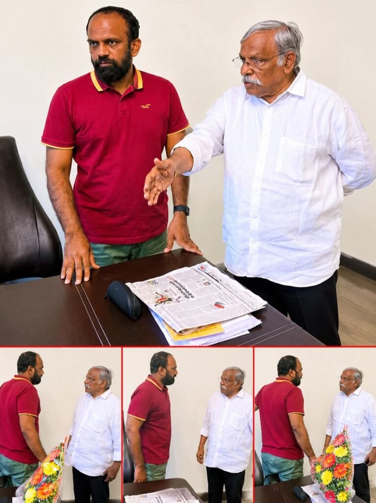 విజయవాడ మేయర్ అభ్యర్థి వంగవీటి రాధాకృష్ణతో మాజీ ఎమ్మెల్యే యలమంచిలి రవి భేటీ: కూటమి విజయమే లక్ష్యంగా కీలక చర్చలు (జన గళం ఎలక్షన్ డెస్క్)