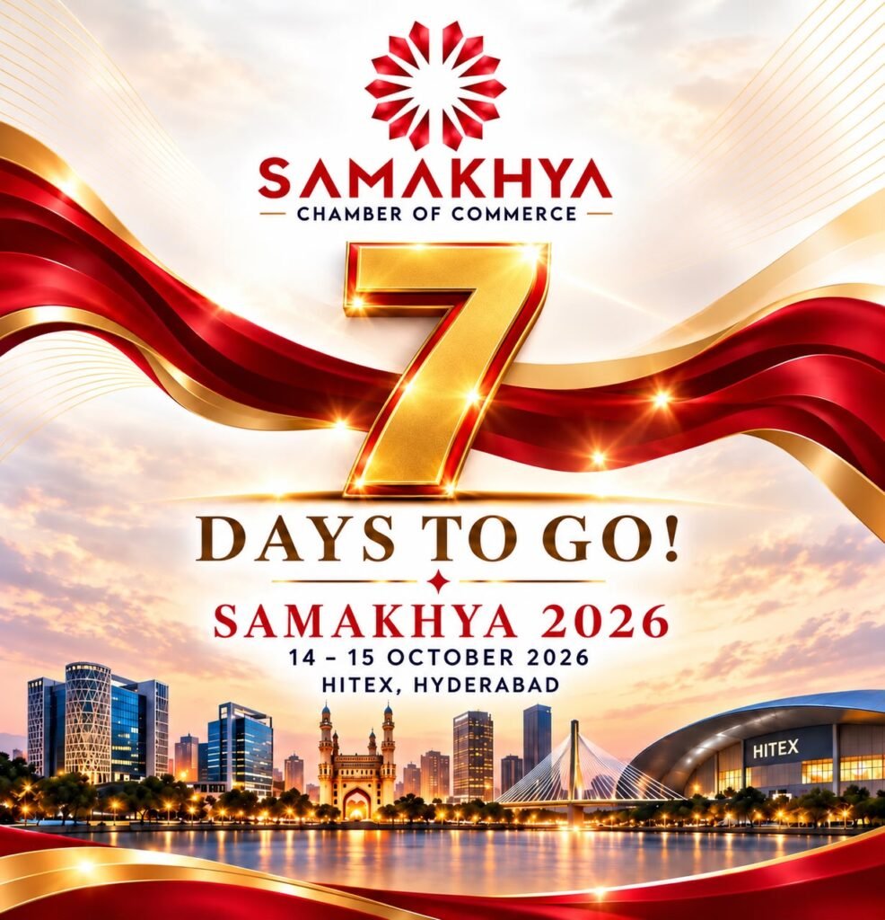 సమాఖ్య 2026′ గ్లోబల్ బిజినెస్ సమ్మిట్‌కు కౌంట్‌డౌన్ ప్రారంభం: మరో వారం రోజుల్లో హైదరాబాద్ హైటెక్స్‌లో అట్టహాసంగా ప్రారంభం.. వ్యాపార అవకాశాలు, నెట్‌వర్కింగ్‌కు వేదిక!