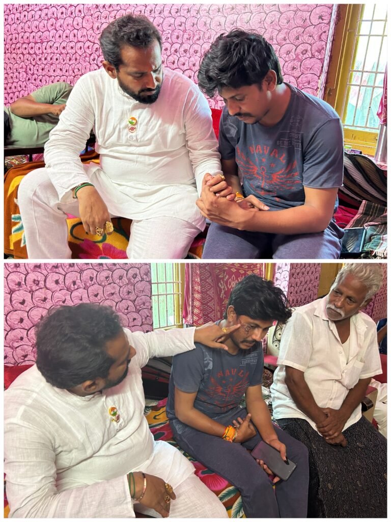 రోడ్డు ప్రమాదంలో గాయపడ్డ జనసేన నేత: పరామర్శించిన ఏపీఆర్డీసీ డైరెక్టర్ గరికిపాటి శివశంకర్!