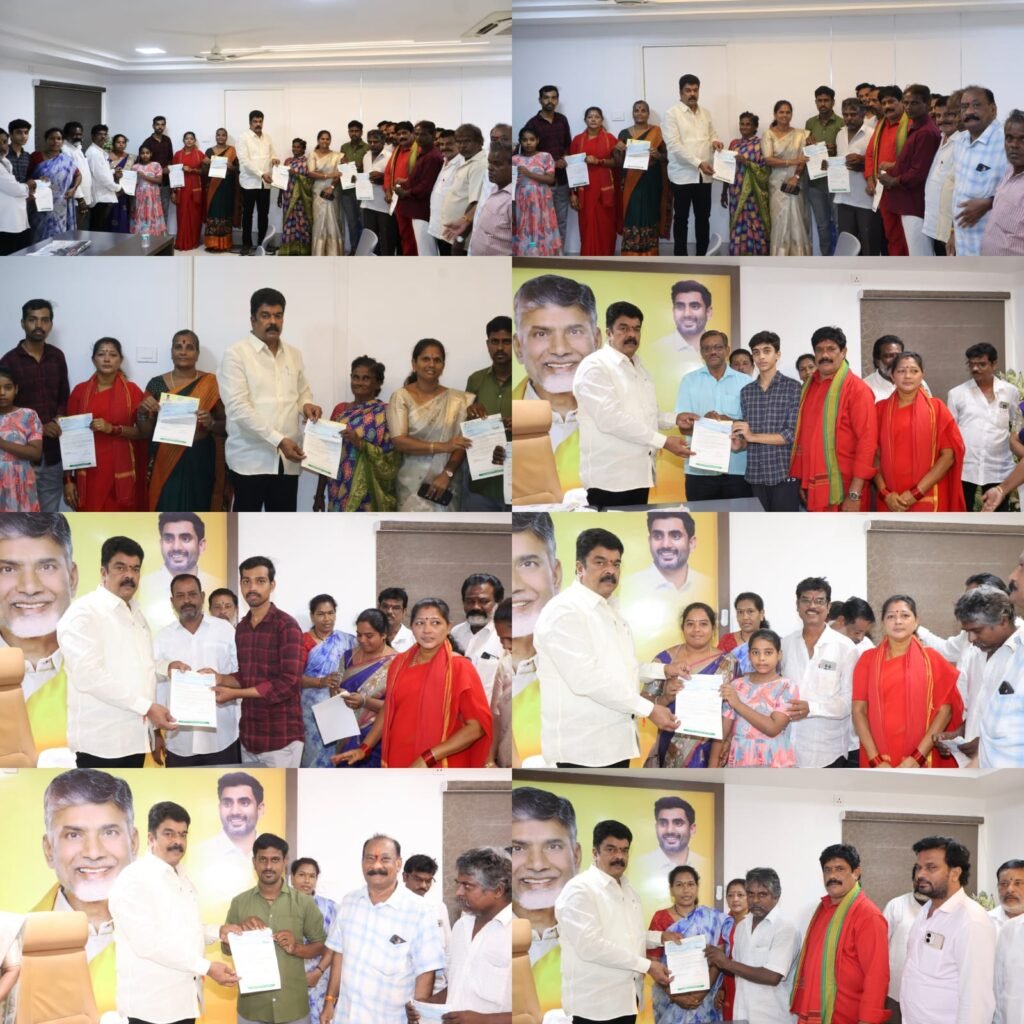 సింగ్‌నగర్‌లో ముఖ్యమంత్రి సహాయనిధి చెక్కుల పంపిణీ.. తొమ్మిది మందికి రూ. 5.89 లక్షల ఆర్థిక భరోసా