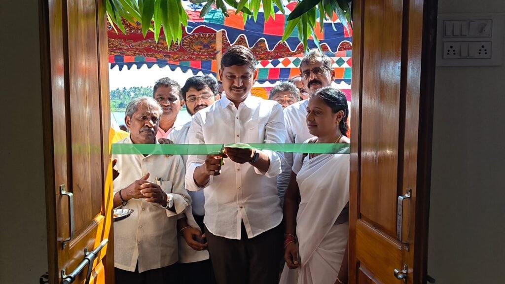కృత్తివెన్ను మండలం చిన్నపాండ్రకలో విలేజ్ హెల్త్ క్లినిక్ ప్రారంభం: ప్రజలకు మెరుగైన వైద్య సేవలు అందించడమే కూటమి ప్రభుత్వ ధ్యేయం
