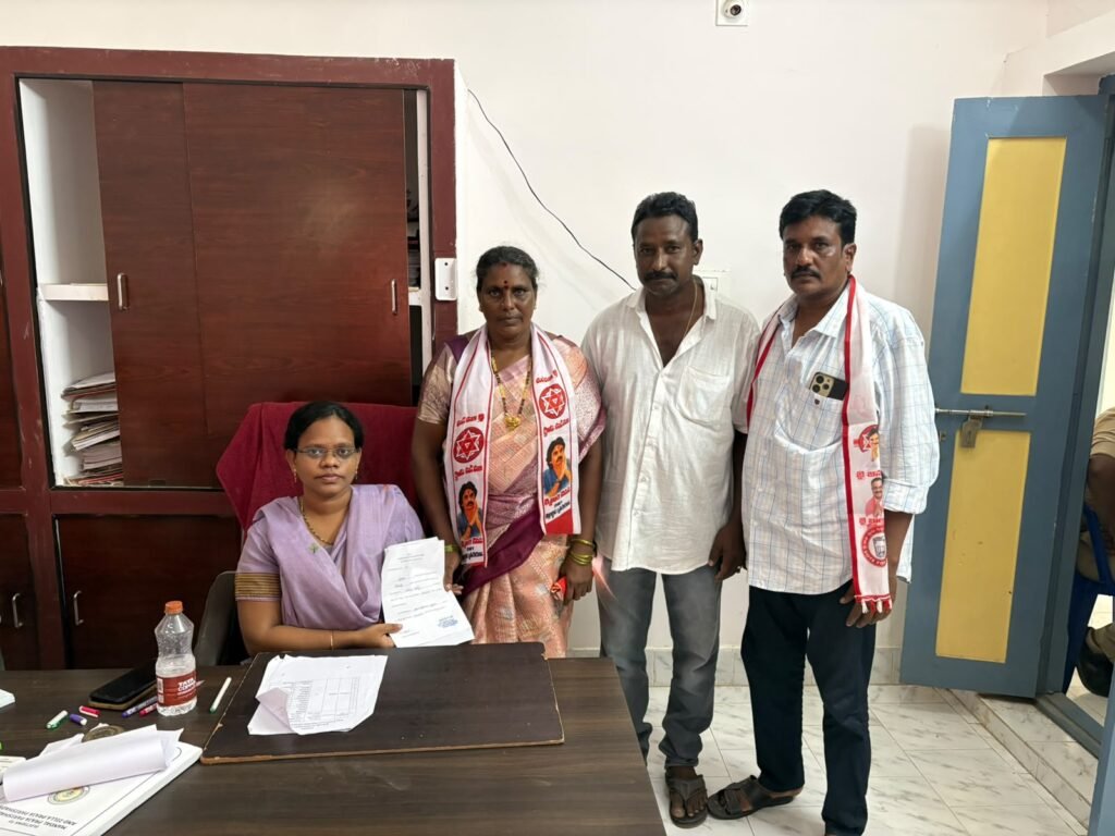 చెరుకుమిల్లి ప్రాదేశిక స్థానంలో నామినేషన్ల పరిశీలన పూర్తి – జనసేన ప్రత్యామ్నాయ అభ్యర్థిని బండ్రెడ్డి మహాలక్ష్మి దరఖాస్తు సక్రమం