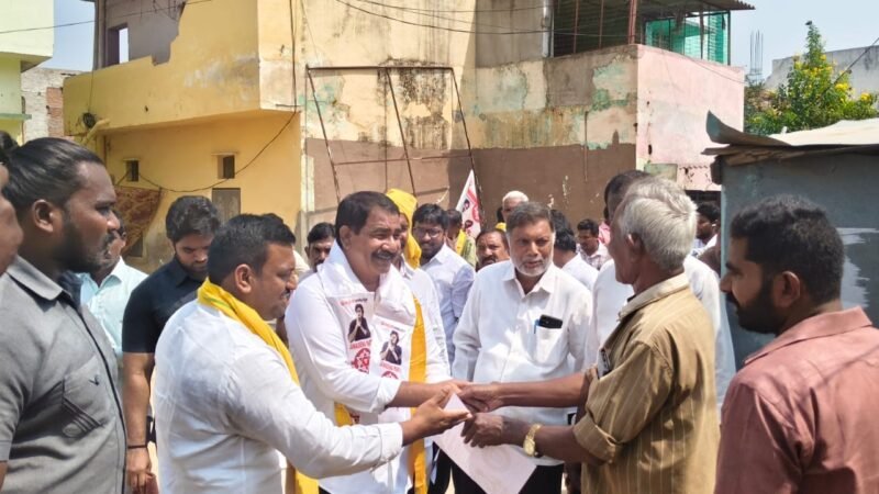నాగిరెడ్డిపల్లిలో కూటమి అభ్యర్థుల విజయమే లక్ష్యంగా విస్తృత ప్రచారం: పాల్గొన్న జనసేన రాజంపేట పార్లమెంట్ సమన్వయకర్త యల్లటూరు శ్రీనివాసరాజు (జన గళం ఎలక్షన్ డెస్క్)