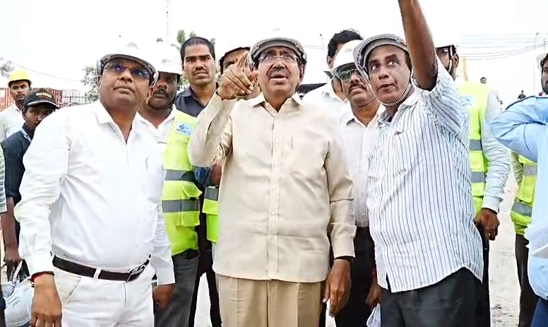 అమరావతి నిర్మాణ పనులను పరిశీలించిన మంత్రి నారాయణ.. కాంట్రాక్ట్ సంస్థలకు స్పష్టమైన టార్గెట్లు నిర్దేశం, 2028 అక్టోబర్ నాటికి రాజధాని పూర్తిే లక్ష్యమన్న మంత్రి