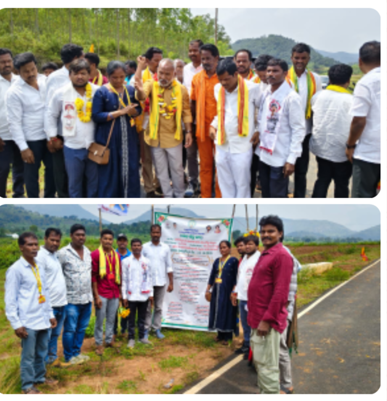 అడవితల్లి బాట’తో గిరిజన పల్లెలకు మహర్దశ: పాడి–దూదుగూడ నూతన బీటీ రోడ్డును ప్రారంభించిన ఏపీఎస్‌ఆర్టీసీ చైర్మన్ దొన్ను దొర, జనసేన నేత చెట్టి చిరంజీవి.. డిప్యూటీ సీఎం పవన్ కల్యాణ్‌కు కృతజ్ఞతలు!