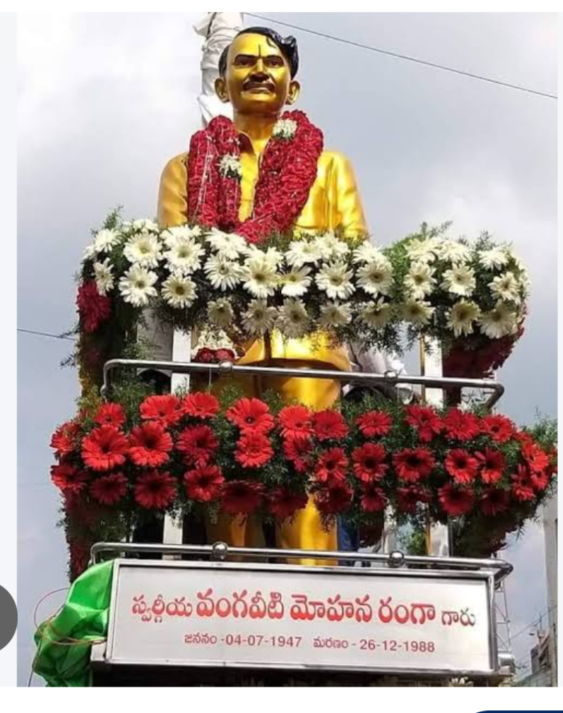 రంగా విగ్రహావిష్కరణల్లో మారుతున్న రాజకీయ భాగస్వామ్యం.. రాధాకృష్ణ పాత్రపై రొక్కం శివశంకర్ రాయల్ వ్యాఖ్యలు