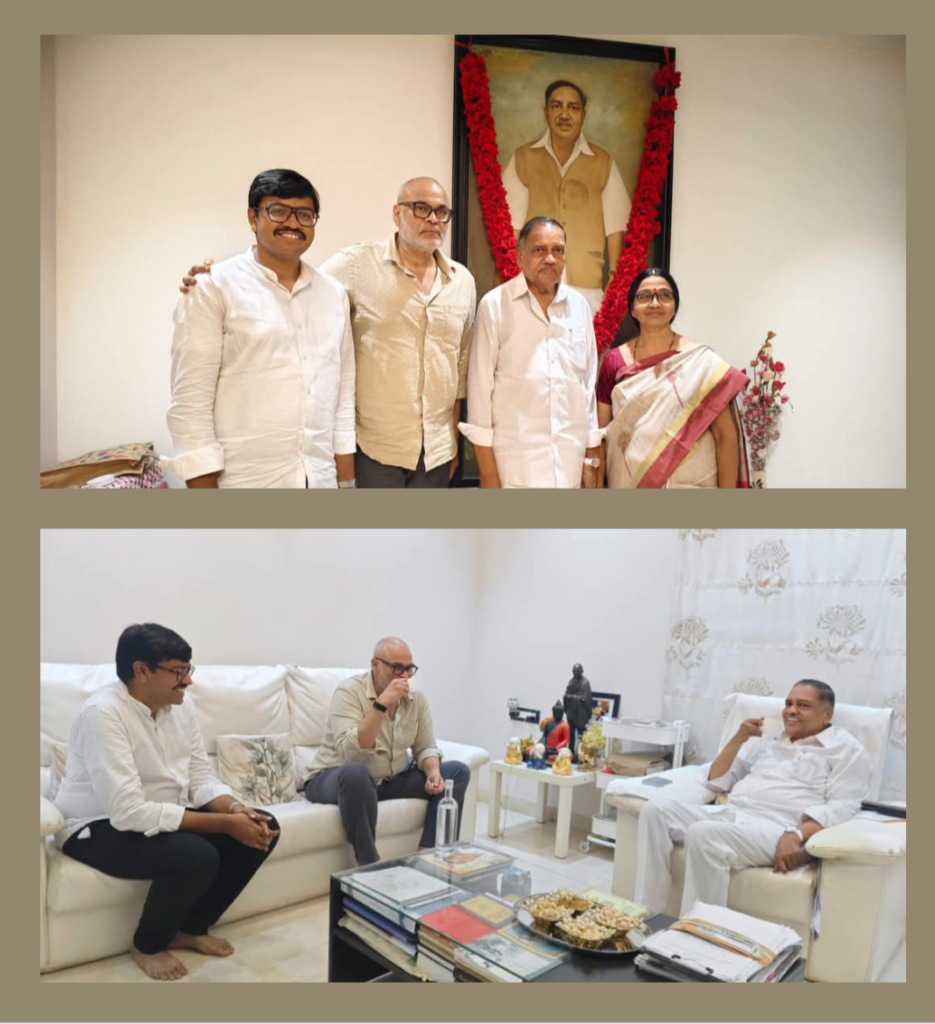 అవనిగడ్డలో ఎమ్మెల్యే మండలి బుద్ధప్రసాద్ నివాసంలో ఎమ్మెల్సీ కొణిదల నాగబాబు ఆత్మీయ భేటీ