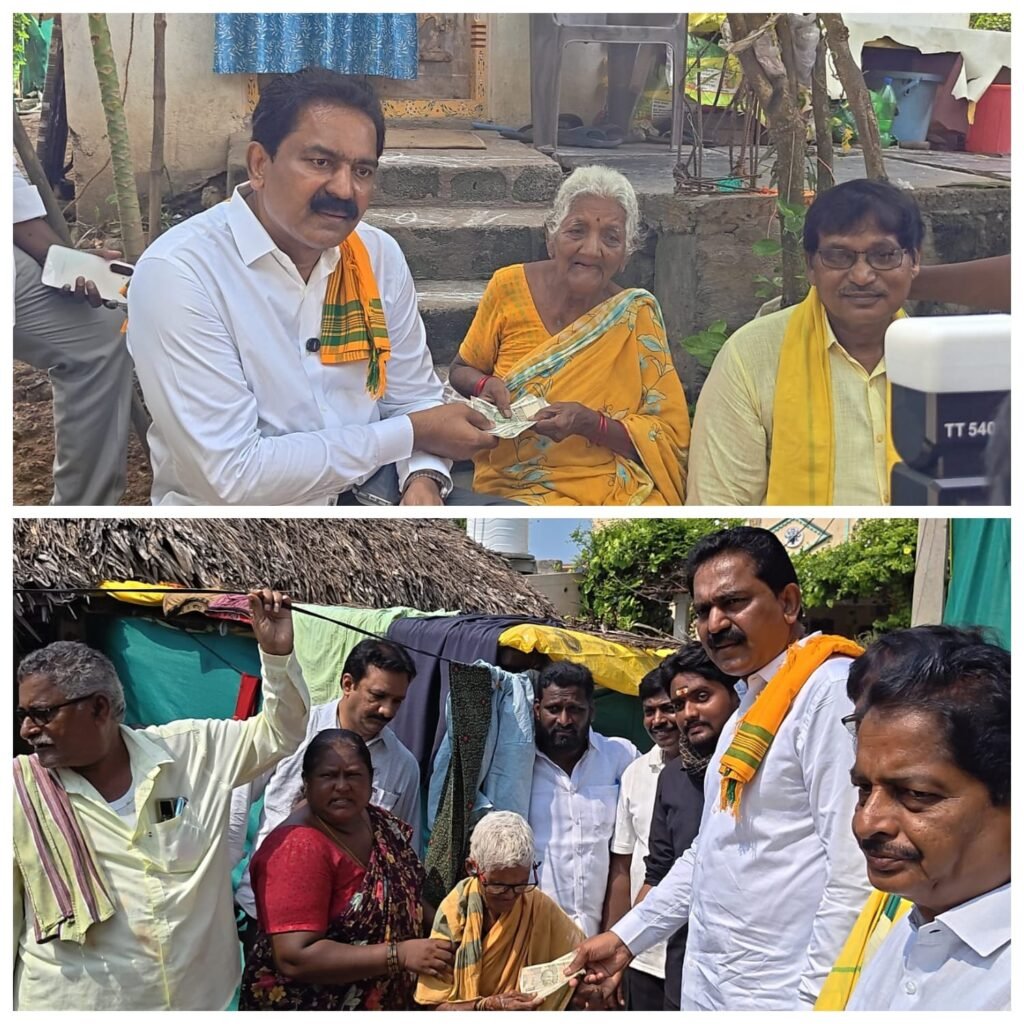 పెనమలూరులో ఘనంగా ఎన్టీఆర్ భరోసా పింఛన్ల పంపిణీ… ప్రతి ఇంటికీ చంద్రబాబు పెద్ద కొడుకు లాంటి వాడు: ఎమ్మెల్యే బోడె ప్రసాద్